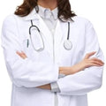 Professional Lab Coat for Women & Men White Unisex Lab Coat Cotton Poly Medical Doctor Nurse Med Laboratory Coat