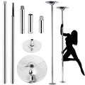 Portable Stainless Steel Pole for Pole Dance Fitness Static Stripper Adjustable for Body Exercise