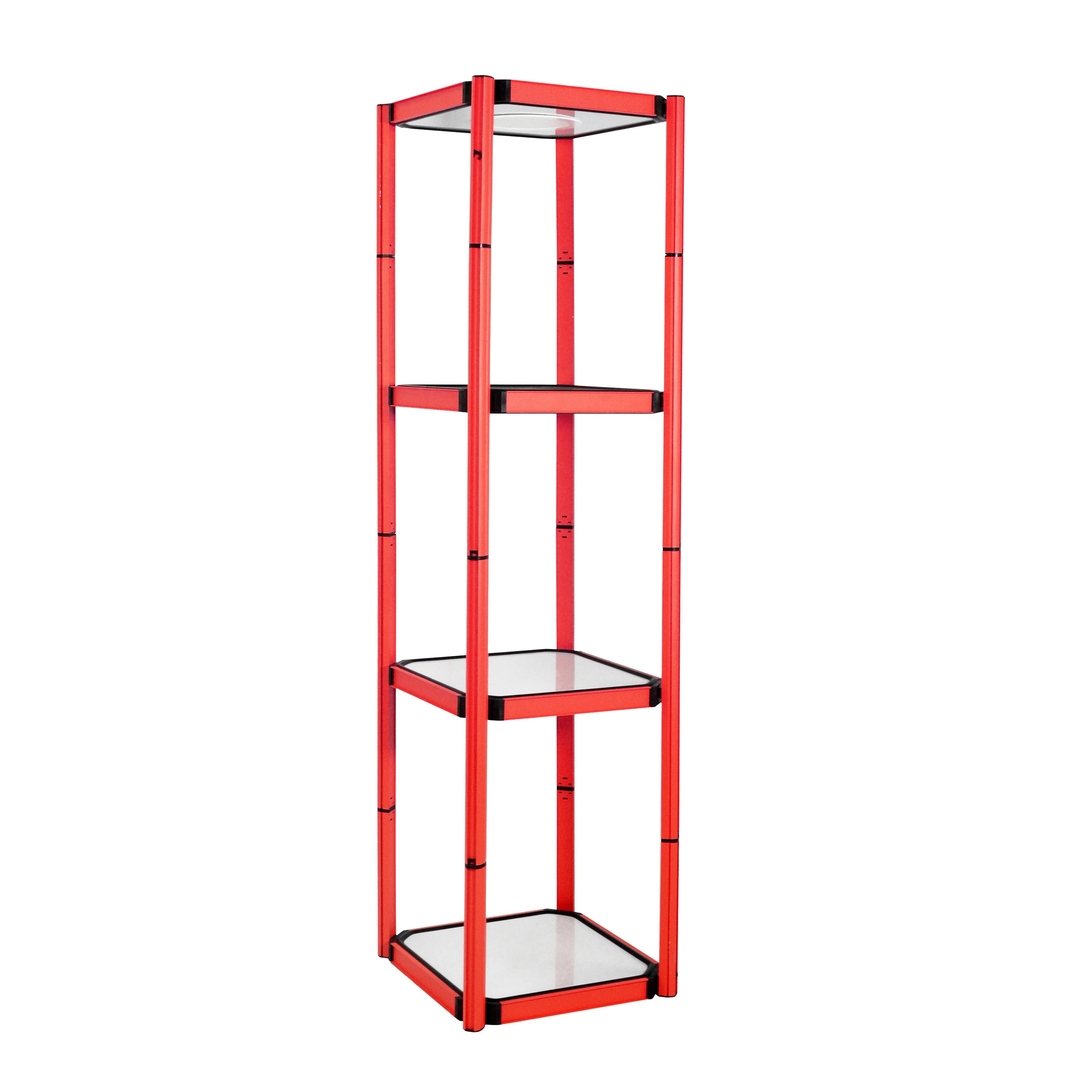 Sustainable & Eco-Friendly Foldable Aluminum Spiral Tower Display Rotating Exhibition Stand for Advertising