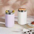304 Stainless Steel Vacuum Flask Portable Hand-Held Straw Cup Male and Female Students Double Drinking Water Cup