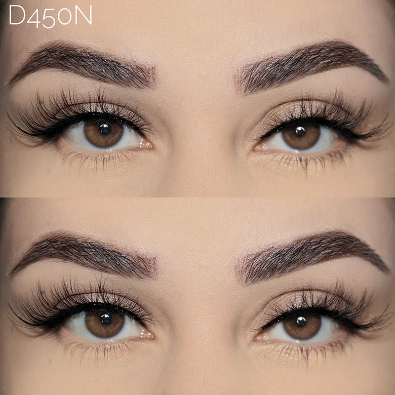 New Design Eye Lashes Natural Silk Lash Private Label Faux Mink Eye Lashes