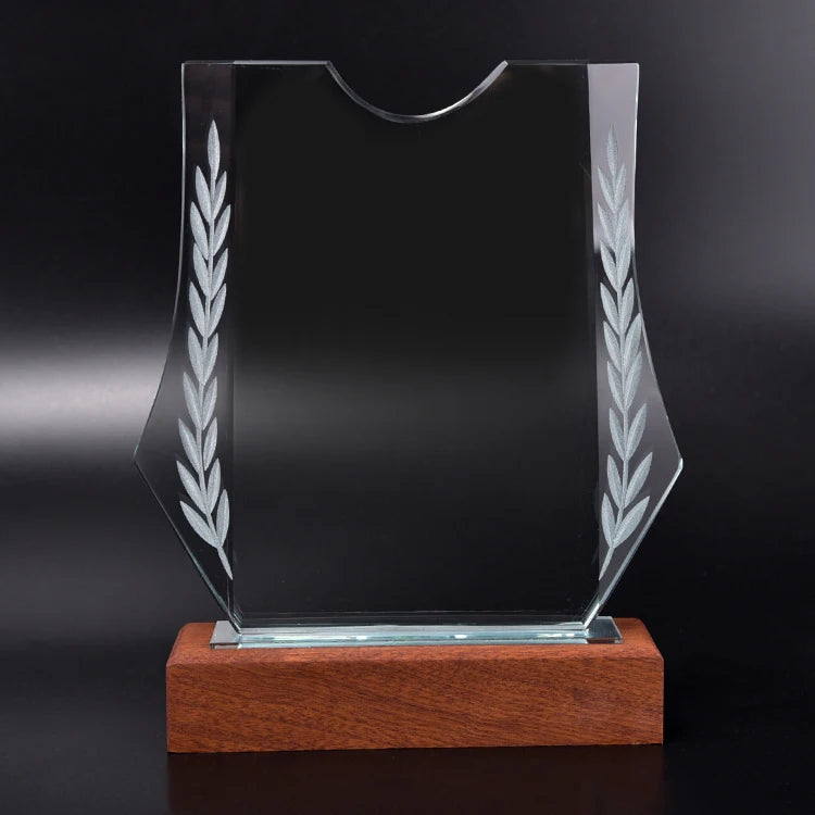 China Sports Manufacturer's Customized Blank Sublimation Crystal Shields Special Shape Other Crystal Crafts Awards and Trophies