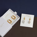 Custom Logo White Drawer Cardboard Jewelry Box Luxury Bracelet Earring Packaging Box
