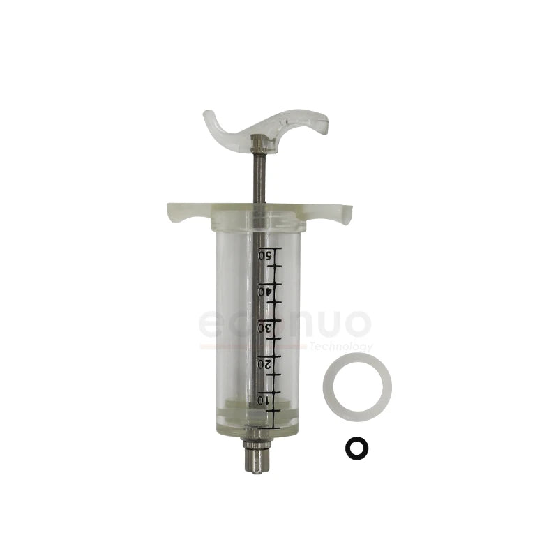 Cheap Brand New Cleaning Printer part acrylic syringe 50ml For Printhead Cleaning Machine