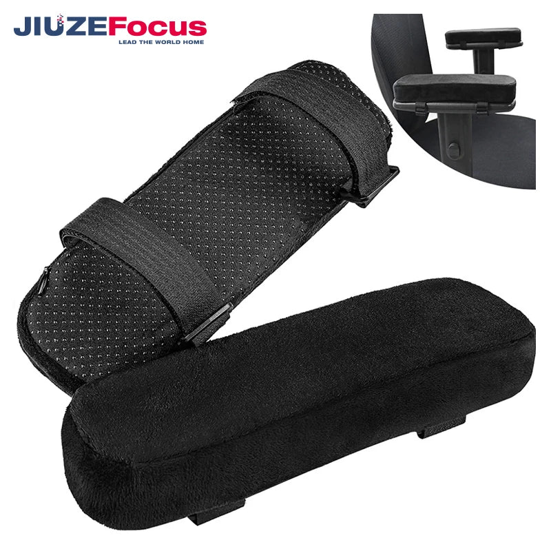 Comfort Coccyx Orthopedic Office Chair Pad Car Memory Foam Elbow Pillow Christmas Space Soft Velvet Cover Cotton