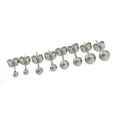 Wholesale Minimalist Stainless Steel Jewelry Round Bead Ball Stud Earrings for Women Without Earring Backs