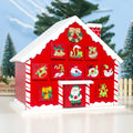 Wholesale Wood Art Custom Advent Calendar Fidget Christmas Countdown Cardboard 24 Advent Calendar Drawer Box Crafts