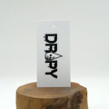 Barcode Thermal Printing Blank Garment Printed Cardboard Clothing  Hang Tag Rolls
