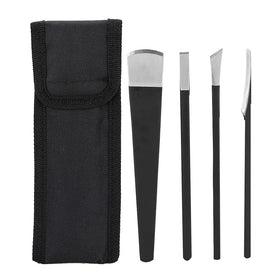 4pcs Pedicure Ingrown Toenail Knife Set Remover Callus Shaver Professional Foot Scraper Tools Foot Knife for Callus