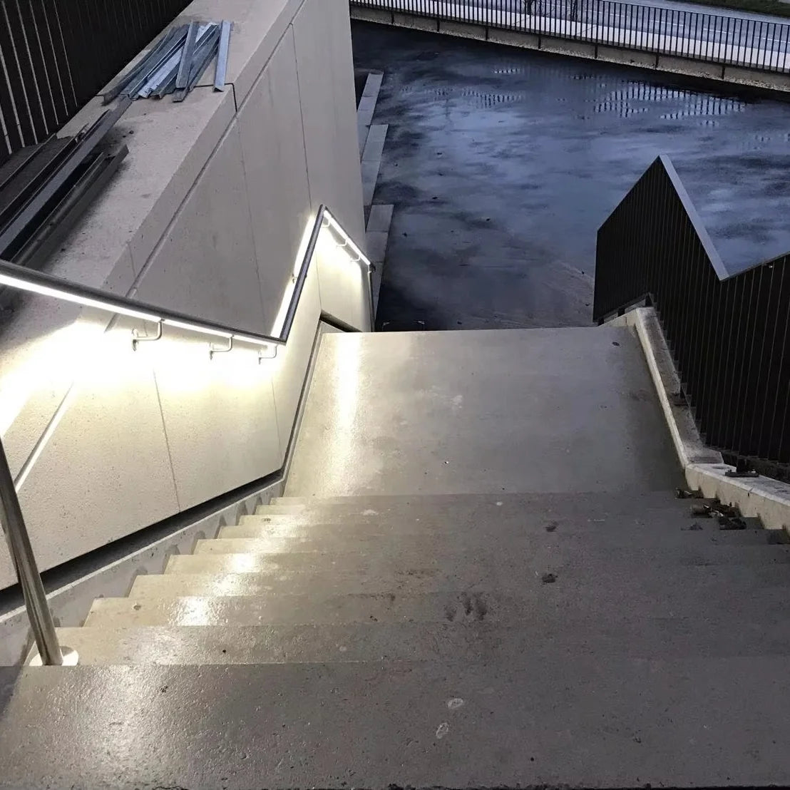 Stainless Steel Led Light Post for Staircase Balustrade and Handrails Stair Glass Railing Systems