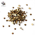 Wholesale Cheap Price  Glass Crystal Rhinestone Non Hotfix Bulk  for Garment Accessories