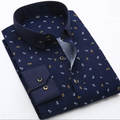 Wholesale Factory Price Men's Business Casual Long Sleeve Plaid Shirt New Wen's Long Sleeve Business Gentleman Shirt