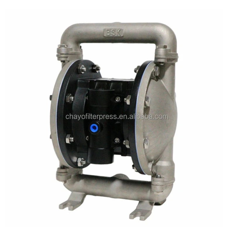 BSK Pneumatic Double Diaphragm Pump Stainless Steel AODD Pump BA25SS-STT3-A