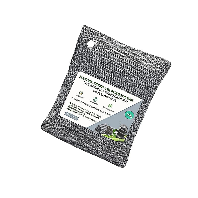 LEGREEN 100g OEM Bamboo Charcoal Air Purifying Bag 10pcak Natural Scented for Home Use for Family Bathroom