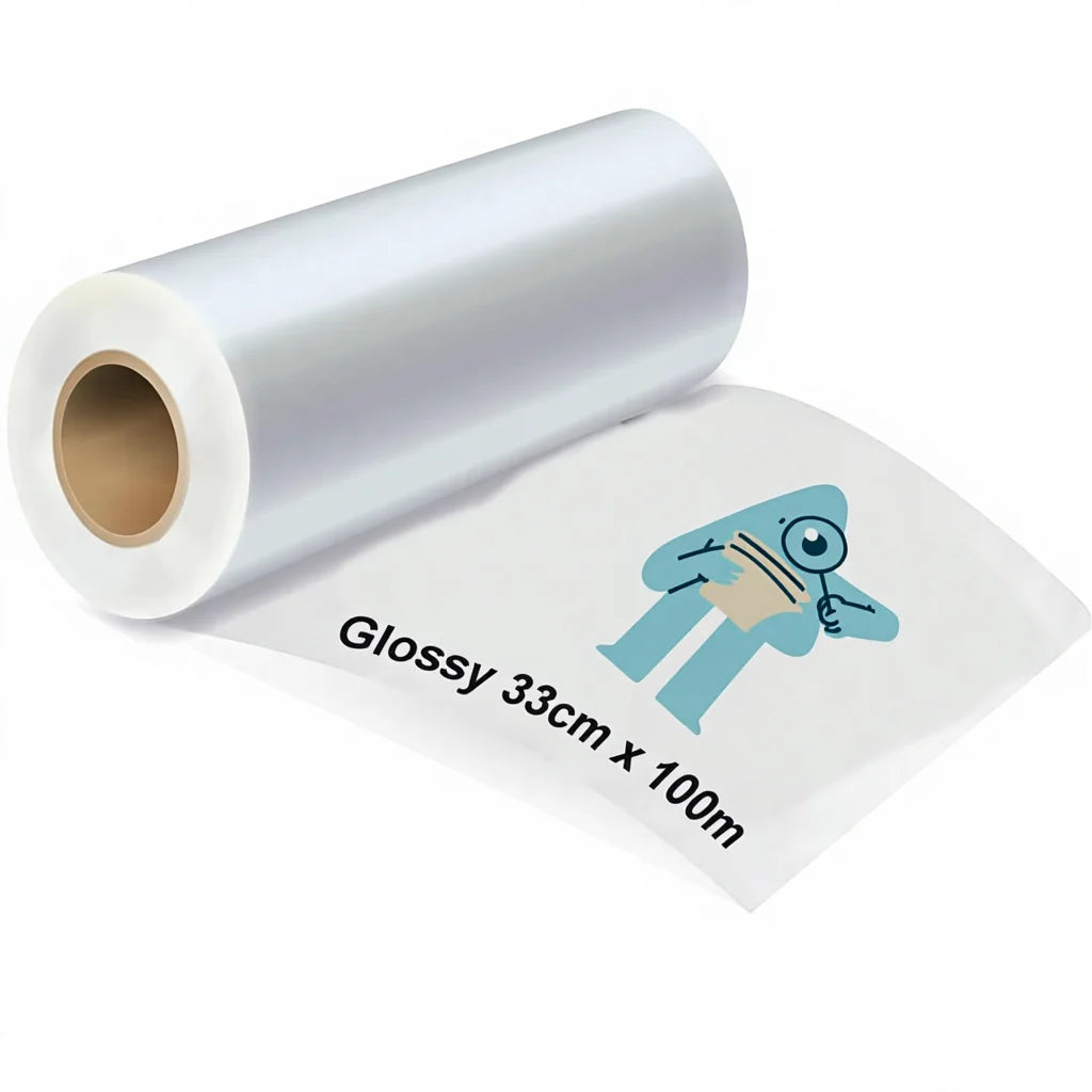 Creatorally DTF Print Transfer Film Paper 33 cm X 100 m Roll Premium PreTreat Sheets PET Heat Transfer for All Inkjet Printers