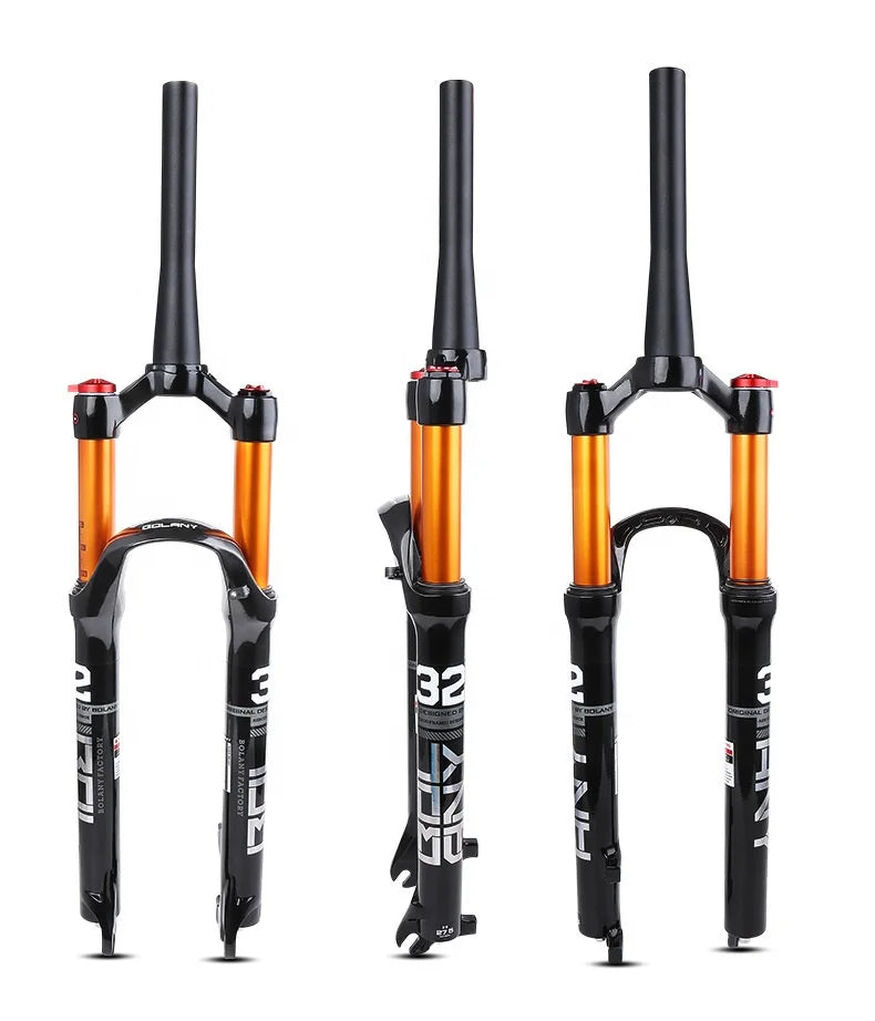 IRONDONKEY BMX Cruisers 26/27.5/29 M30 Suspension Mountain Fork Damping Rebound Magnesium Aluminum Alloy Disc Brake Compatible