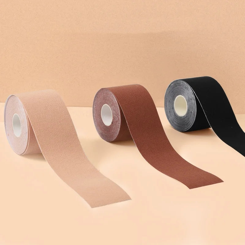 Waterproof Easy to Use Kinesiologi Tape Boob Tape for Breast Lift Achieve Ches Breast Tape for Women Nude Underwear Accessories