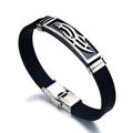Spot Wholesale and Retail Titanium Steel Bracelet Popular Jewelry Personality Bracelet Boys Simple Hand Jewelry Gift