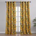 Hot Sale Modern Luxury Blackout Polyester Curtains Living Room/Bedroom Woven Fall Season Grommet Hanging French Valances