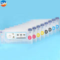 New DEWEI 220ML Ink Cartridge with Flow Sensor for Eco Solvent Printers