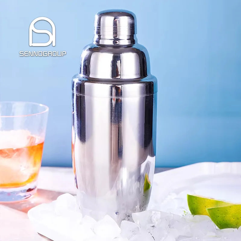 Professional Barware Tools Stainless Steel Cocktail Shakers Bartender Kit Bar Accessories Wine Cocktail Shaker Cup Set