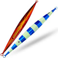 WEIHE 100-400g 5Colors  Metal Fishing Lure Slow Jigging Lead Fish Speed Sinking Fishing Bait Metal Jig