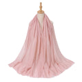 Malaysian Sport Six Arab Ribbed Instant Jersey Veils for Folar De Floral Hijab Packaging Box Ladies for Women Scarf