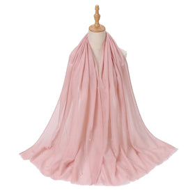 Malaysian Sport Six Arab Ribbed Instant Jersey Veils for Folar De Floral Hijab Packaging Box Ladies for Women Scarf