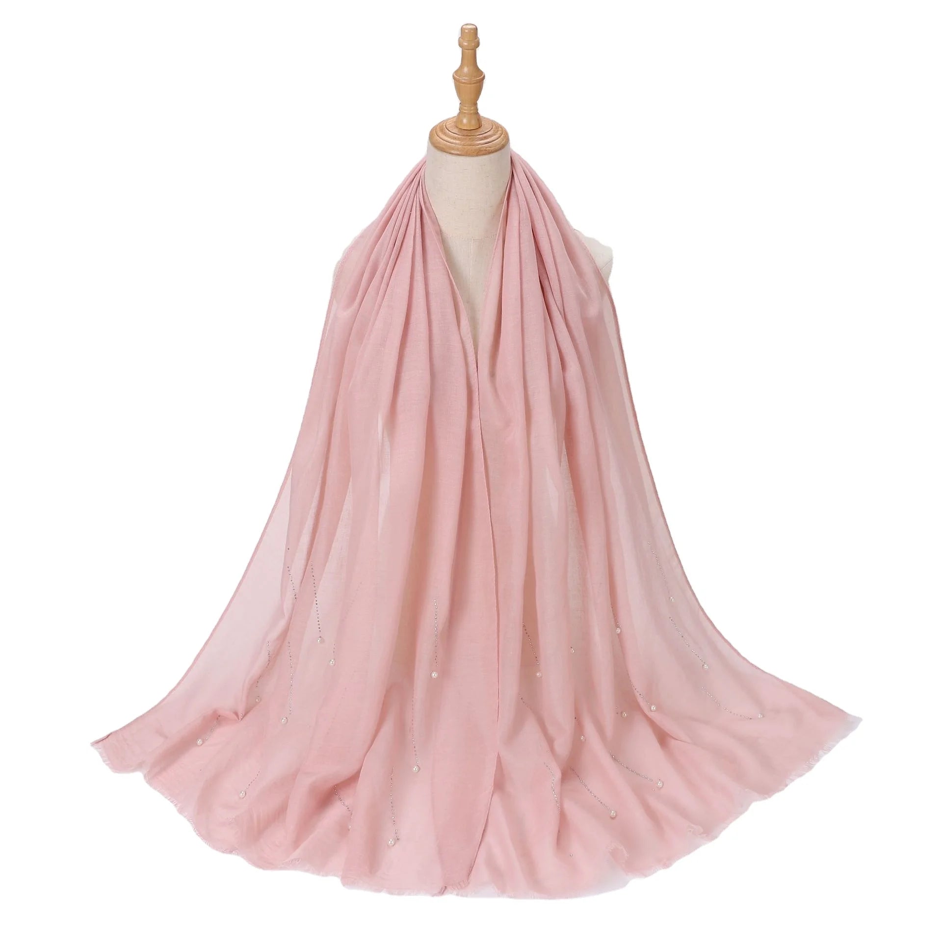 Malaysian Sport Six Arab Ribbed Instant Jersey Veils for Folar De Floral Hijab Packaging Box Ladies for Women Scarf