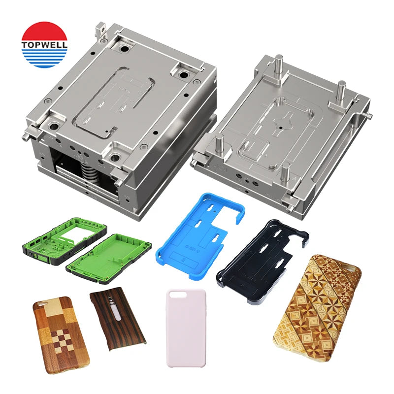 Custom-made TOPWELL Brand Household Appliance Plastic Foldable Mobile Phone Holder PC ABS PP Plastic Injection Molded