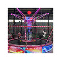 Attraction New Product Jumping Bungee Trampoline Game Amusements Rides Trampoline Bungee Jumping with Lights & Music