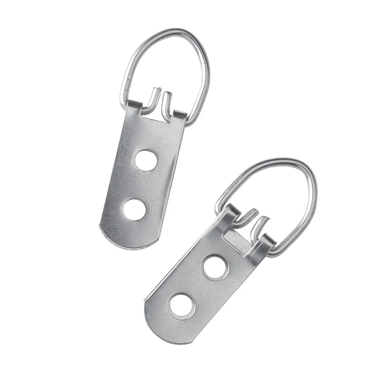 TS-K007 Iron Canvas Frame Hanging Hook with Zinc Plated Finish Heavy Duty Wall Mount Hardware Carton Packed