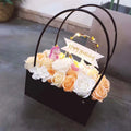 Simple  Florist Box Flower Plant Boxes Gift Bouquet Bag Decoration