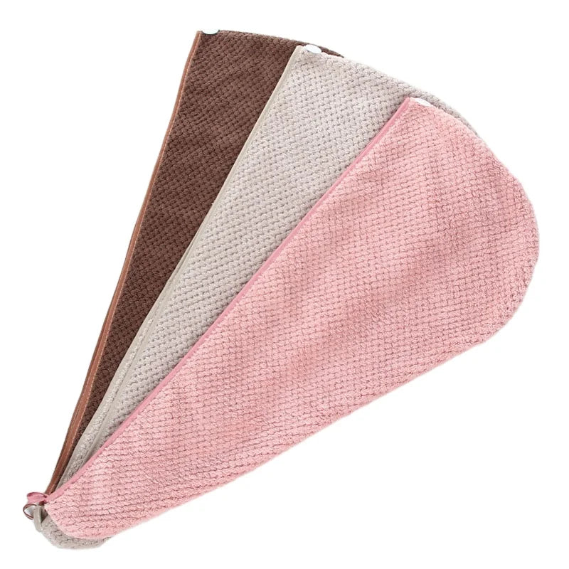 Cheap Wholesale Quick Drying Wrap Microfiber Hair Towel Custom Hair Turban Towel for Girl Women