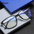 Boyarn Vintage Rectangle Men Women Adults Unisex Fashion Anti Blue Light Eyeglasses Blocking Glasses Eyewear