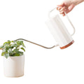 RUIPU 1200mL Watering Pot Modern Gardening Colorful Plastic Indoor Watering Can White Stainless Steel Long Spout