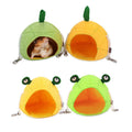 Cartoon Pineapple Frog Guinea-pigs Bed Warm Small Animals Pet Hamster Hanging Bed House Hammock
