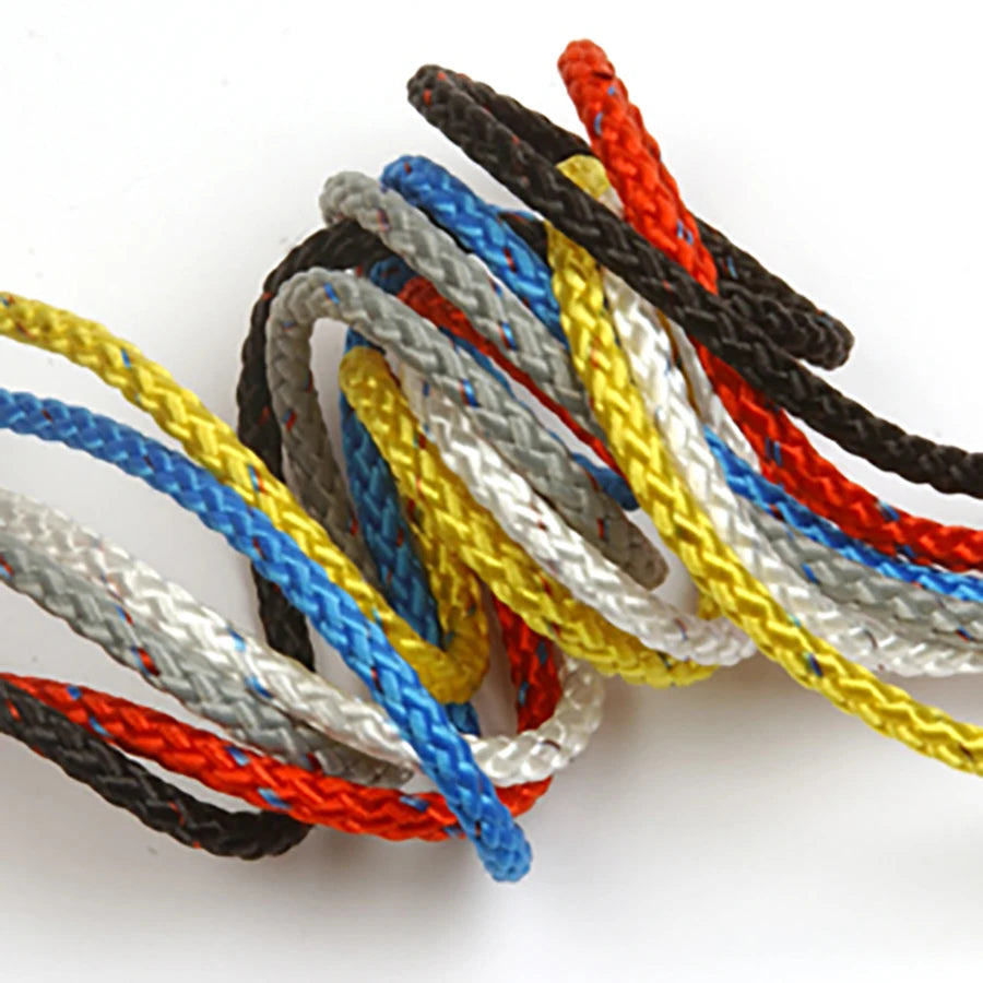 Braided String Kite Line Low Stretch Polyester String Twisted Mason Thread High Performance
