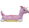 Customized 3D PVC Water Park Children's Play Floating Squeaky Inflatable Dinosaur Swimming Ring