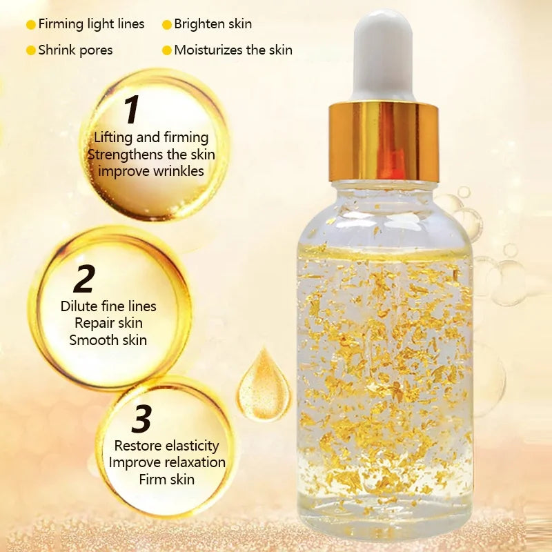 Vitamin C Brightening Serum with Hyaluronic Acid Niacinamide for Anti-Aging Dark Spot Correction Korean Skin Care Private Label