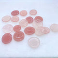 Wholesale Cheap Price Natural Crystal Slice Rose Quartz Small Slice Crystal Healing Stone for Home Decoration