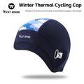 WEST BIKING Comfortable Warm Winter Cycling Cap Outdoor Sports Breathable Bike Riding Mask Motor Bicycle Helmet Inner Cap Hat