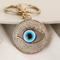 Creative Blue Evil Eyes Bag Pendant Wholesale Evil Eye Keychain Pendant Metal Small Ornaments
