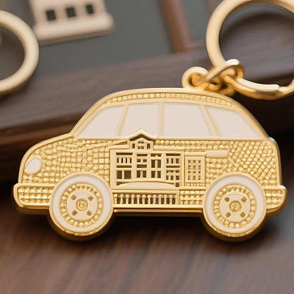 Manufacturer Car Accessories Keyring Custom Logo Metal Keychain Design Key Holder Ring Soft Hard Enamel Key Chain