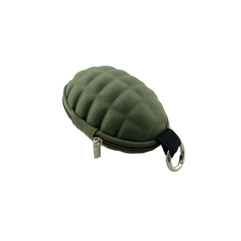 Tactical Money Pouch Key Wallets & Holders Zipper Coin Purse Bag for Camping