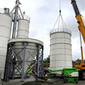 200 Ton Heavy Duty Bolted Cement Storage Silo Modular Assembly Structure for Commercial Concrete Plant Operations