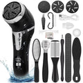 Pedicure Electric Foot File Interchangeable Roller Head Electric Foot Grinder Callus Remover With LED Display