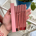 High Pigment Brown Lip Liner Pencil Vegan Cream Lip Liner Wholesale Private Label