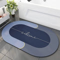 Diatomite Diatomaceous Earth Bath Mat Soft Bathroom Quick Dry Diatom Bathroom Floor Mat Bathroom Door Mats