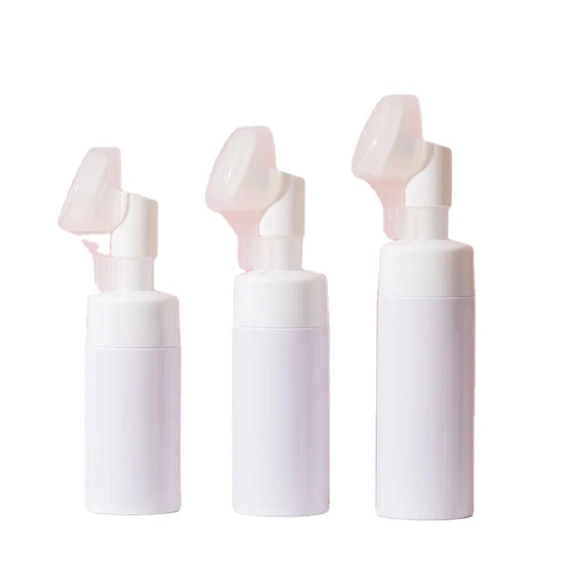 Plastic Cosmetic 2oz Foam Bottle  Empty Foaming Pump Dispenser for Hand Soap Lash Cleanser Shampoo to Travel